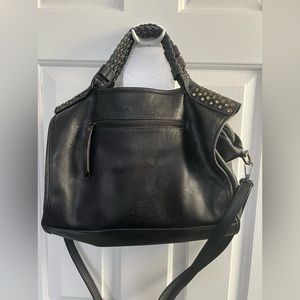 Medium Silver Jeans Hobo Bag